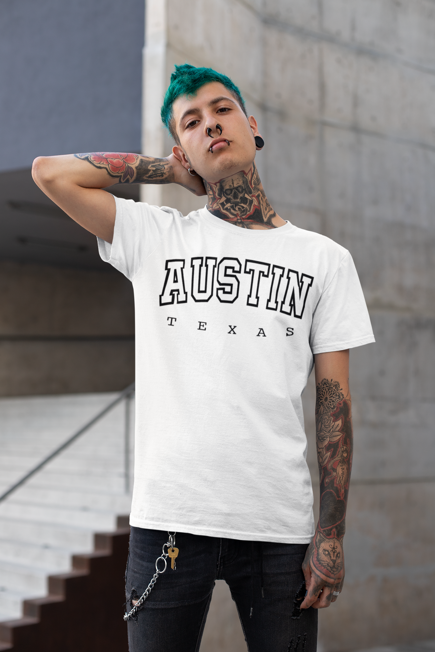 ATX Hustlerz Varsity Tee